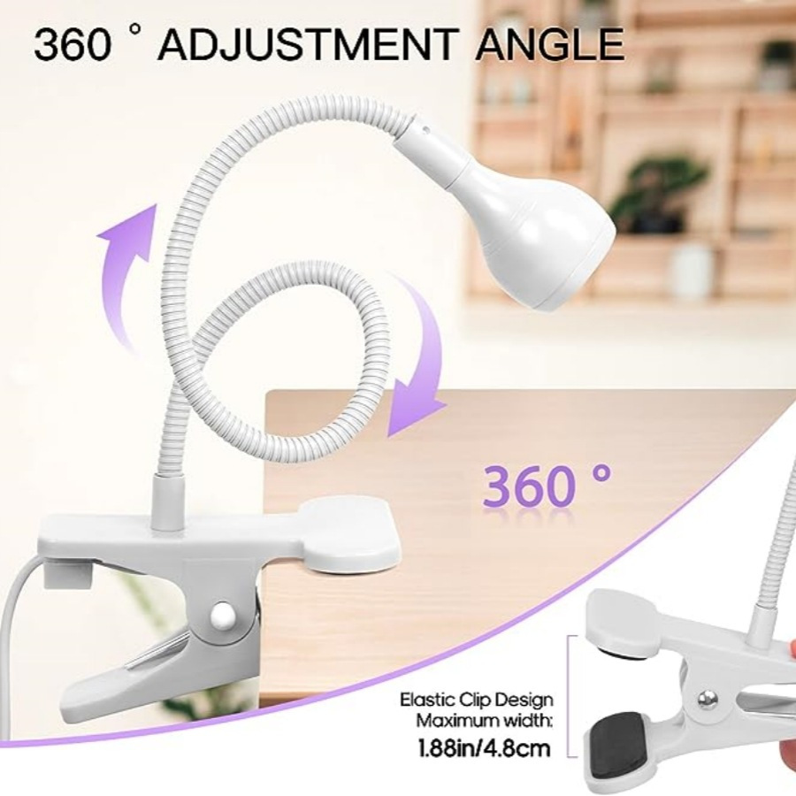 UV LED Nail Lamp, Goose Neck Flash Cure Lamp