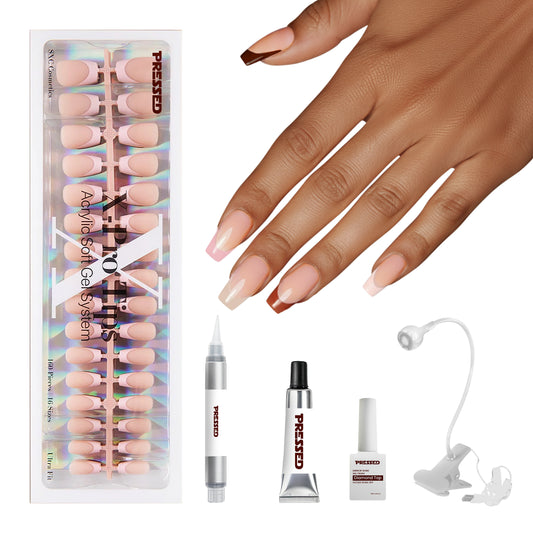 Nude French Tip Series - Short Coffin - Starter Kit