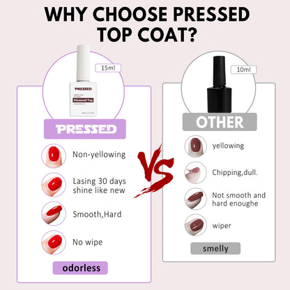 Pressed Nails Daimond Top Coat